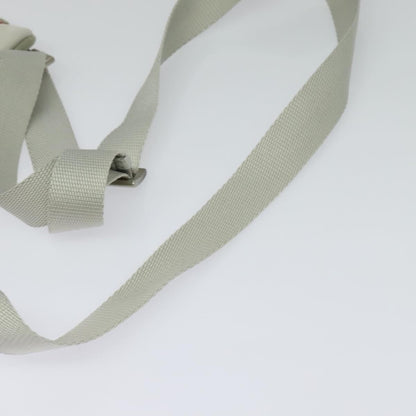 Prada Sport Zip Shoulder Bag Cotton, SILVER, COTTON, Shoulder bag