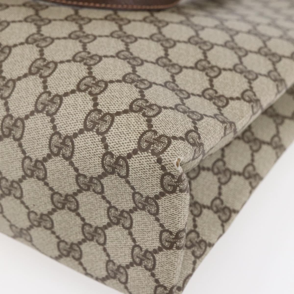 Gucci Vintage tote GG Canvas, BEIGE, PVC, Tote bag