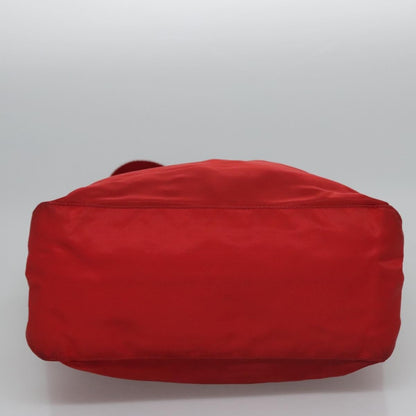 Prada Vintage Zip Tote Tessuto, RED, NYLON, Tote bag