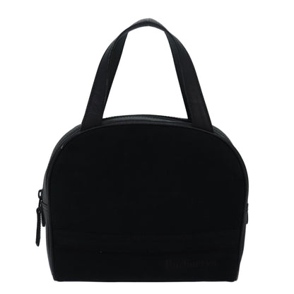 Burberry Vintage Handbag Suede, BLACK, SUEDE, Handbag