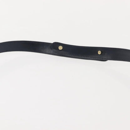 Celine C Sulky Shoulder bag Canvas and Leather, NAVY, CANVAS, Shoulder bag