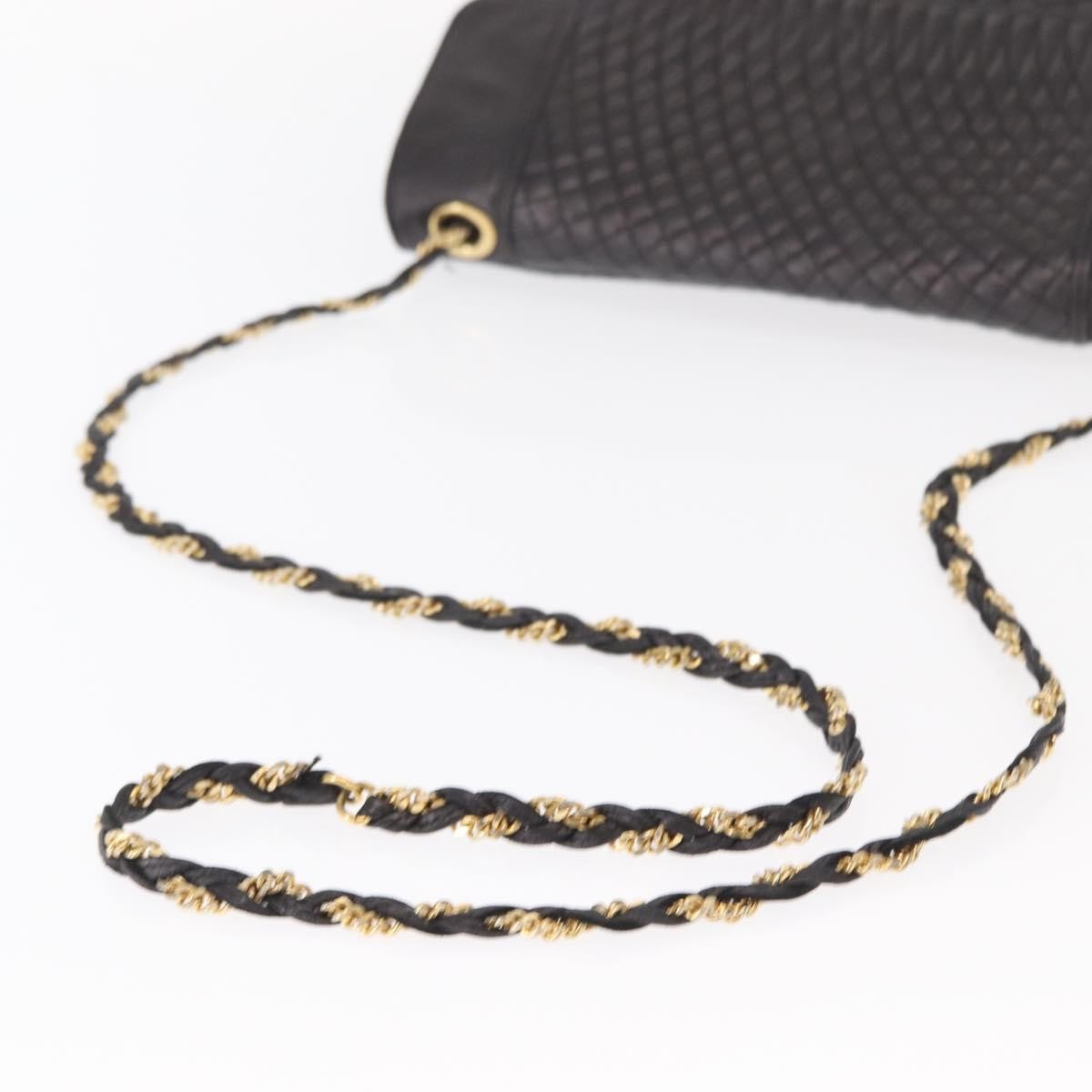 Bally Vintage Shoulder Bag Leather, BLACK, LEATHER, Shoulder bag