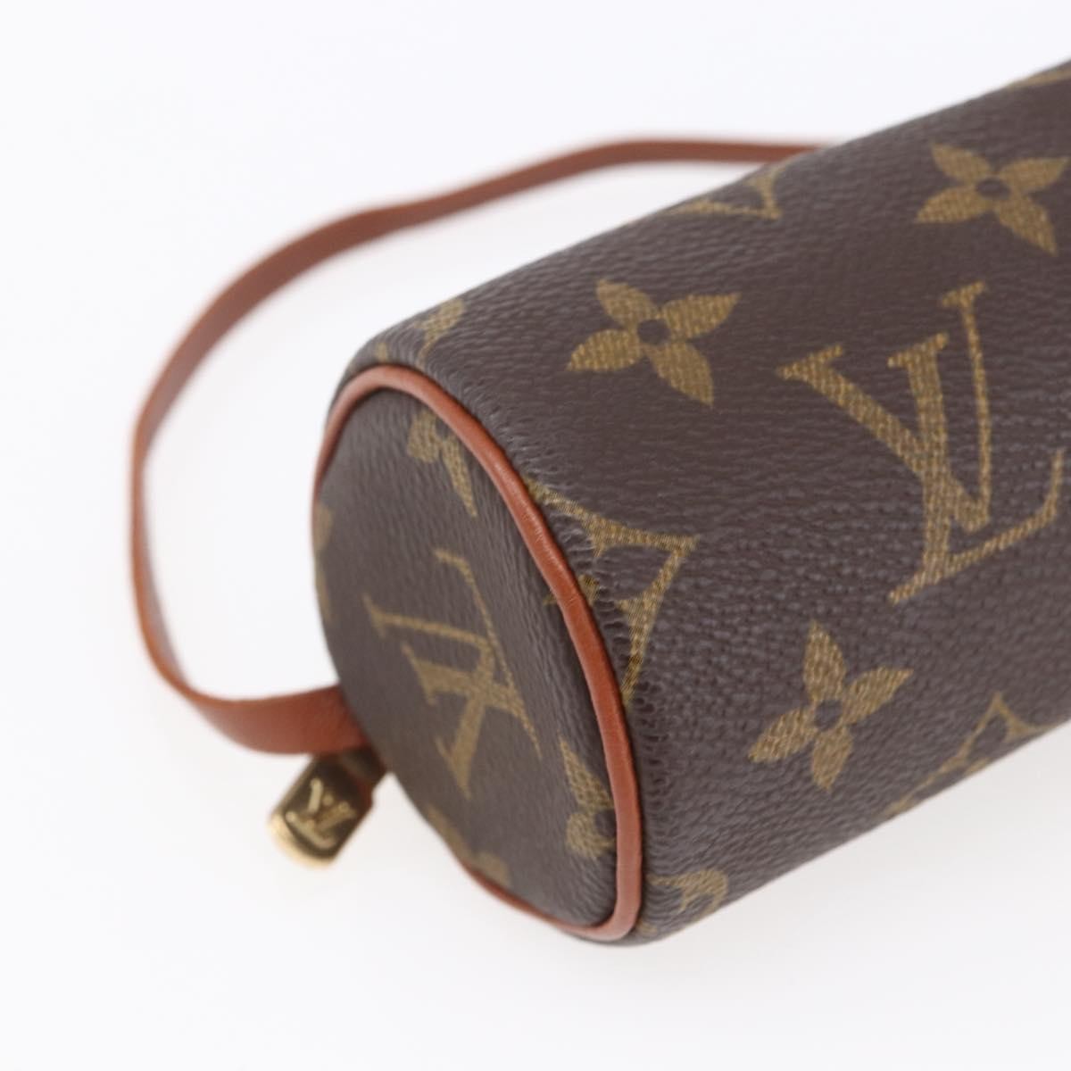 Louis Vuitton Papillon Pochette Monogram Canvas, BROWN, CANVAS, Clutche & pouche