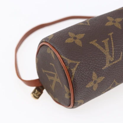 Louis Vuitton Papillon Pochette Monogram Canvas, BROWN, CANVAS, Clutche & pouche