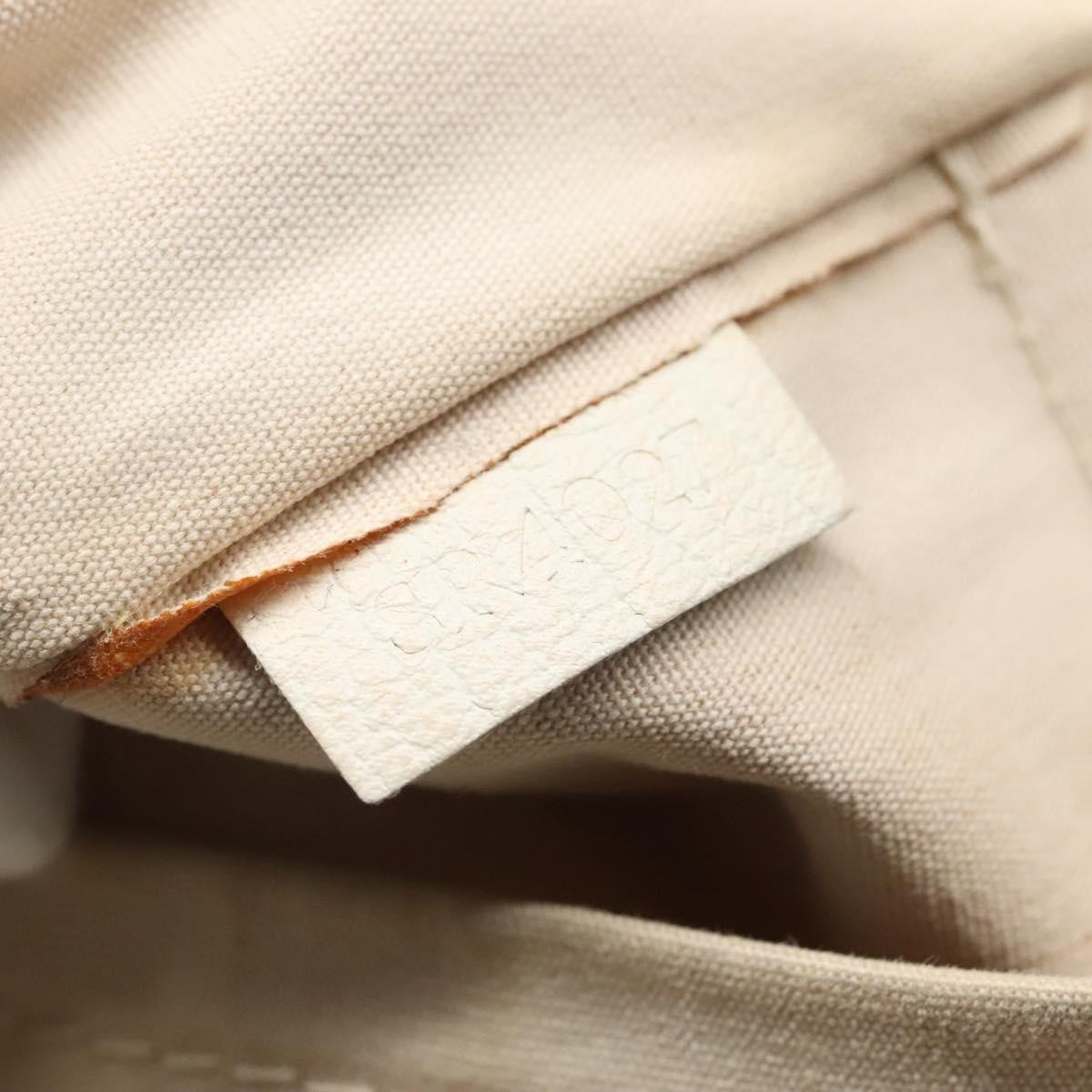 Louis Vuitton Marina Handbag Mini Lin Croisette, PINK, CANVAS, Handbag