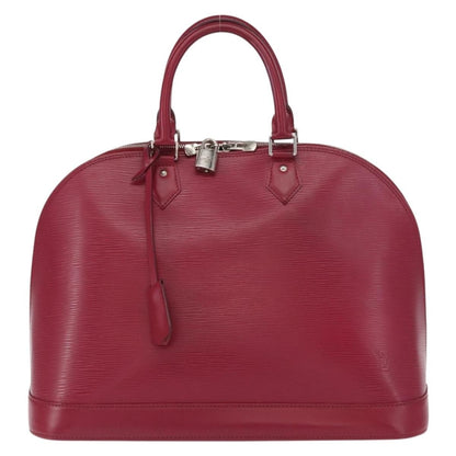 Louis Vuitton Alma Handbag Epi Leather, PINK, LEATHER, Handbag