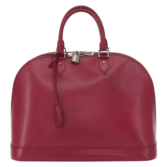 Louis Vuitton Alma Handbag Epi Leather, PINK, LEATHER, Handbag