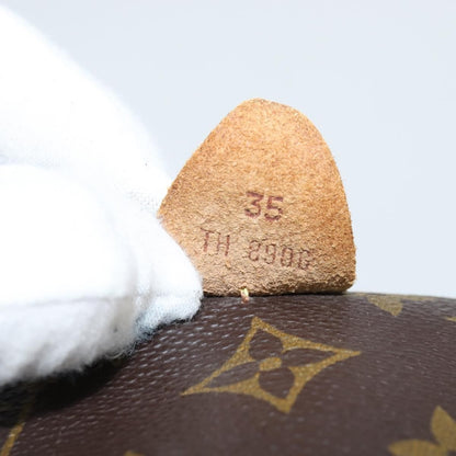 Louis Vuitton Sac Souple Handbag Monogram Canvas, BROWN, CANVAS, Travel bag