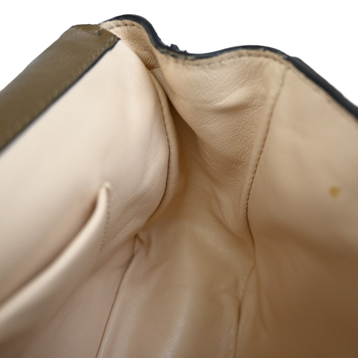 Chloe Elsie Shoulder Bag Perforated Leather, BEIGE, LEATHER, Shoulder bag