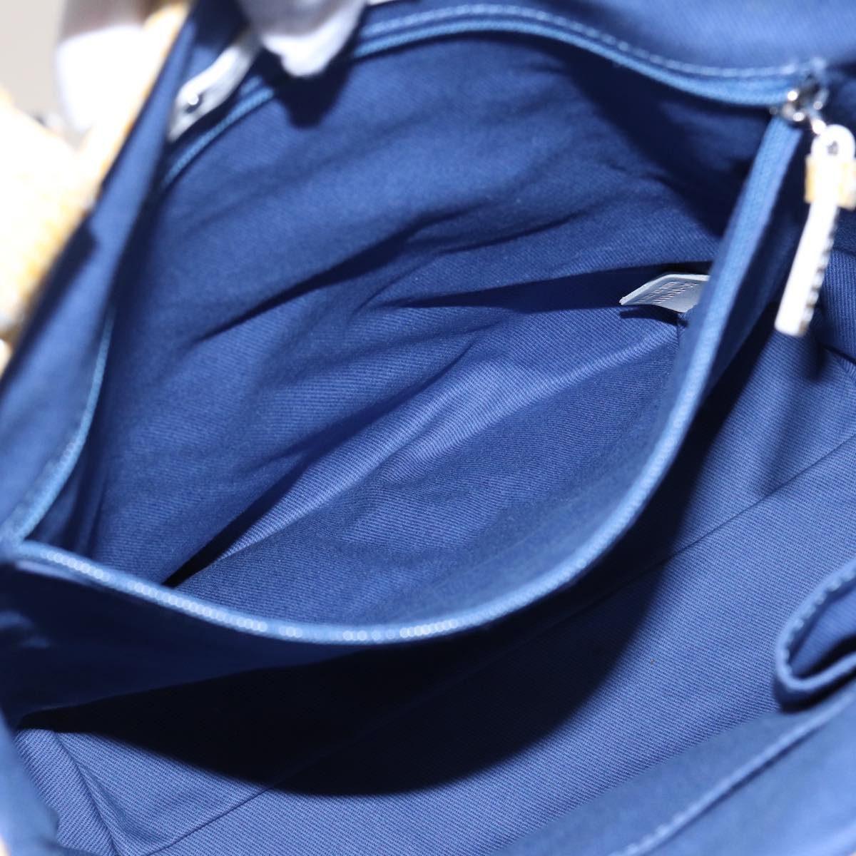 Celine Vintage Macadam Tote bag Canvas, YELLOW, CANVAS, Tote bag