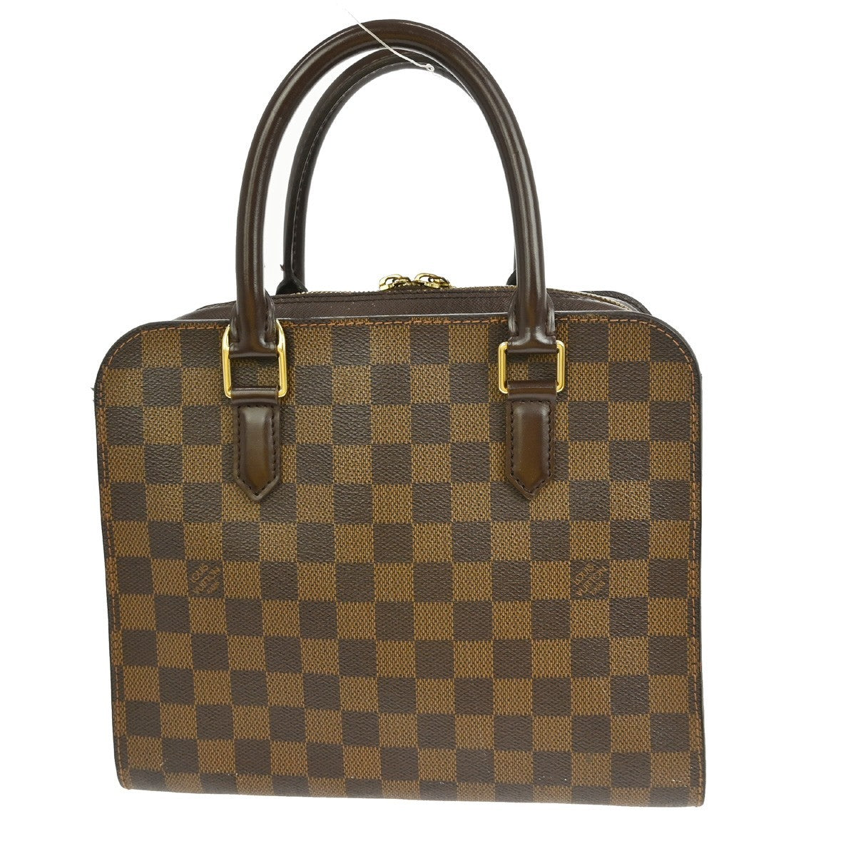 Louis Vuitton Triana Bag Damier, BROWN, CANVAS, Handbag