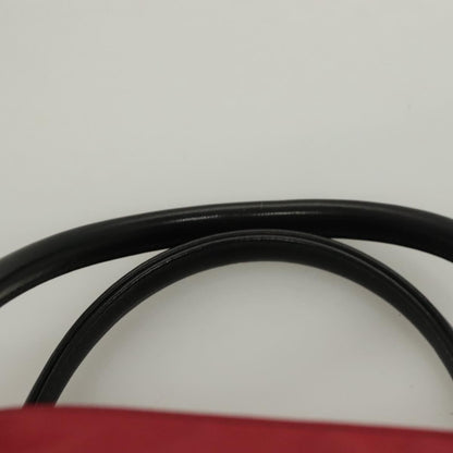 Burberry Nova Check Tote Nylon, RED, NYLON, Tote bag