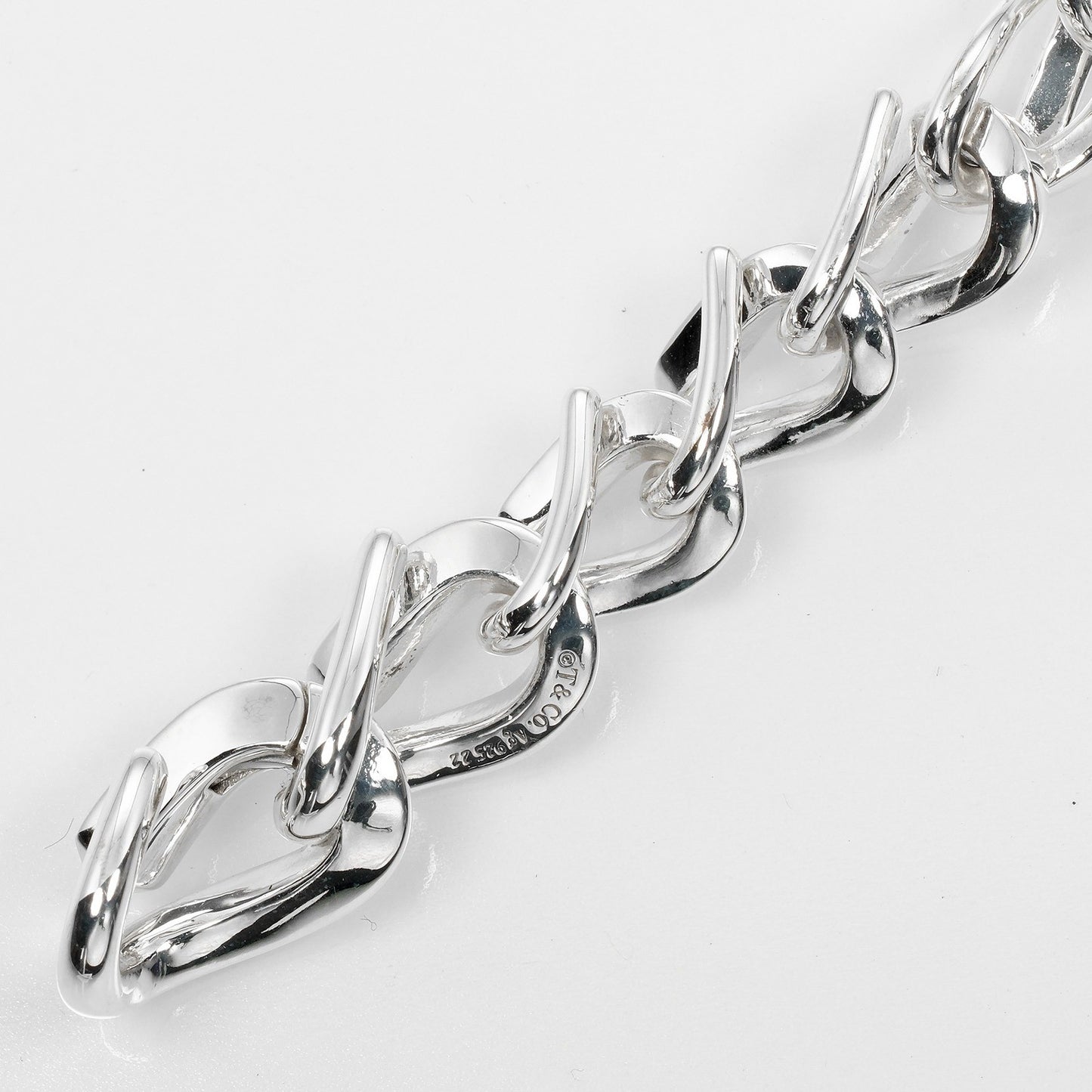 Tiffany & Co. Forge Link Bracelet Silver 925, SILVER, SILVER, Bracelet
