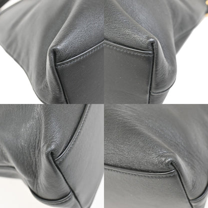 Gucci Linea Matisse Interlocking G Top Handle Tote Leather, BLACK, LEATHER, Tote bag