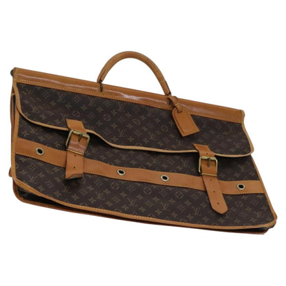 Louis Vuitton Sac Chasse Hunting Bag Monogram Canvas, BROWN, CANVAS, Travel bag