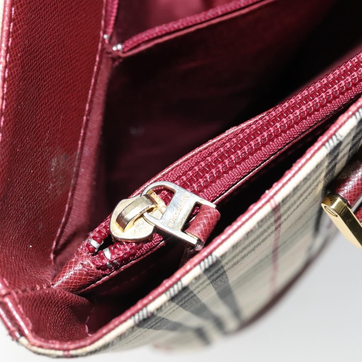 Burberry Nova Check Tote Canvas and Leather, BEIGE, CANVAS, Tote bag