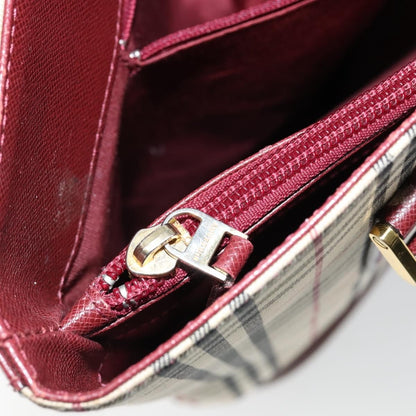 Burberry Nova Check Tote Canvas and Leather, BEIGE, CANVAS, Tote bag