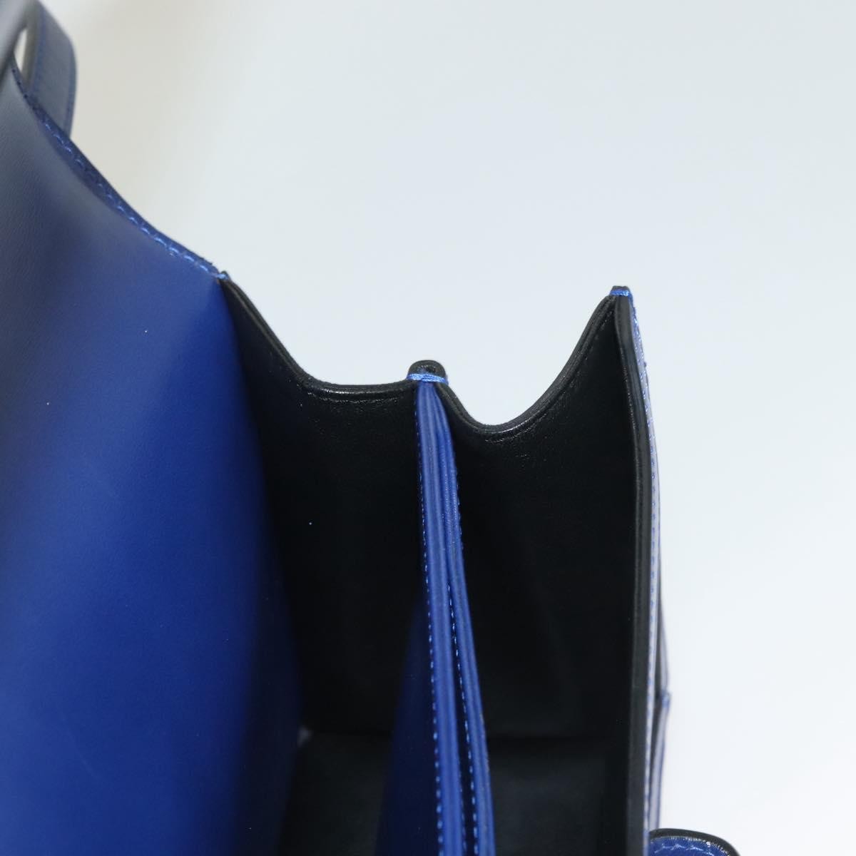 Loewe Barcelona Shoulder Bag Leather, BLUE, LEATHER, Shoulder bag