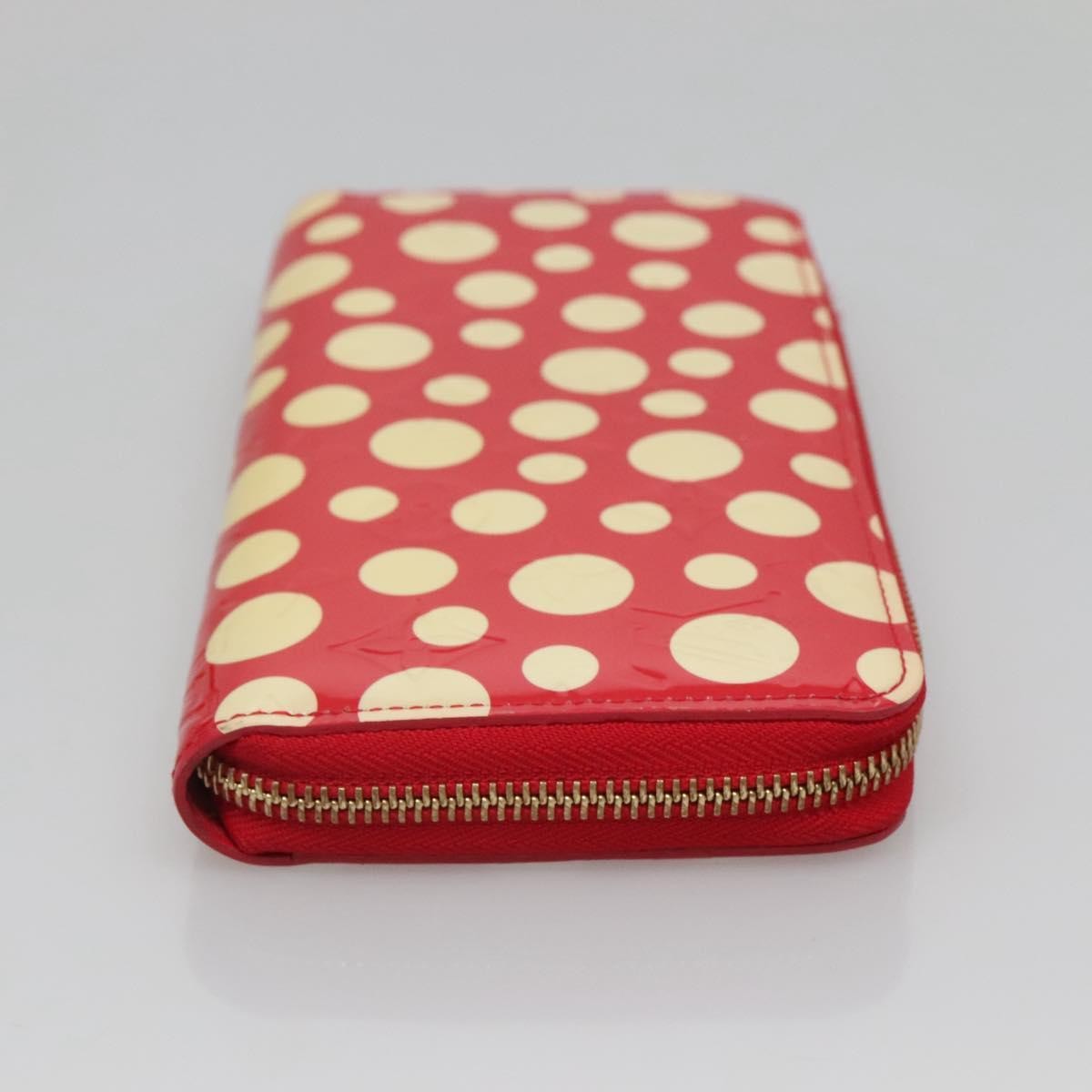 Louis Vuitton Yayoi Kusama Wallet Monogram Patent, RED, PATENT_LEATHER, Wallets