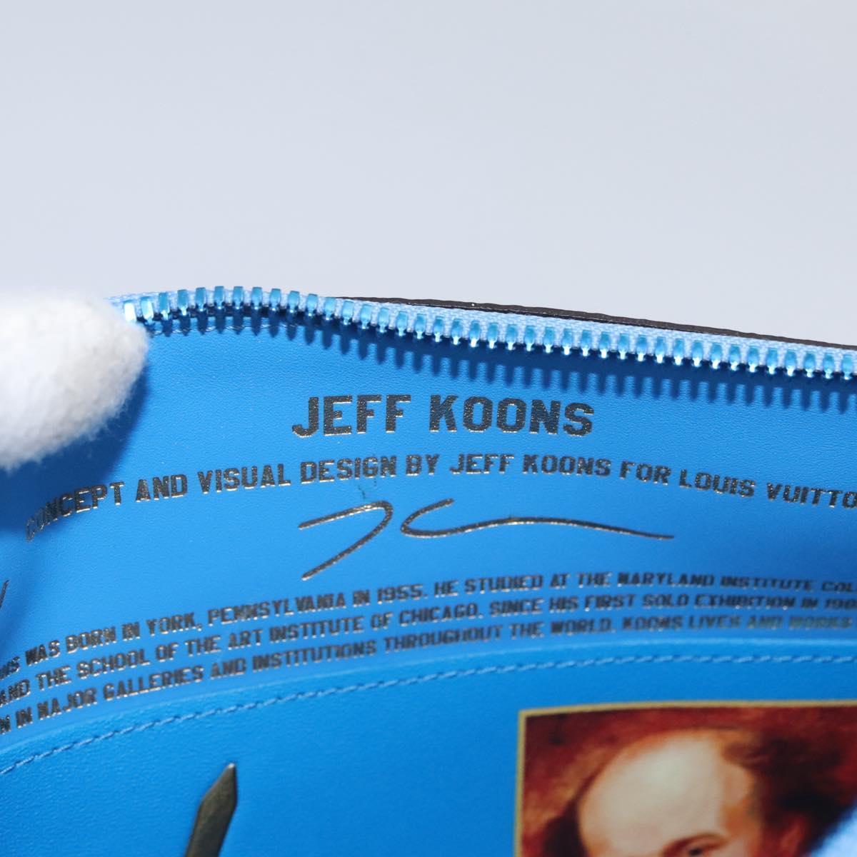 Louis Vuitton Pochette Clutch Limited Edition Jeff Koons Rubens Print Canvas, MULTICOLOUR, CANVAS, Clutche & pouche