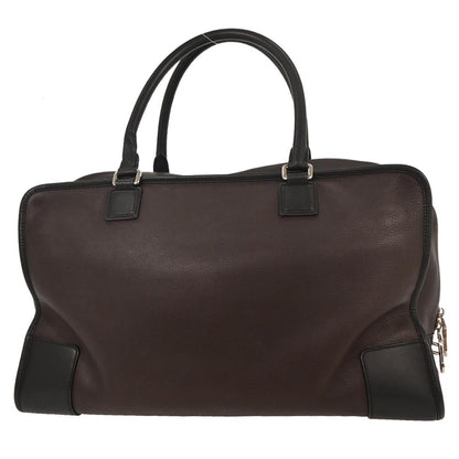 Loewe Amazona NM Bag Leather, BROWN, LEATHER, Handbag