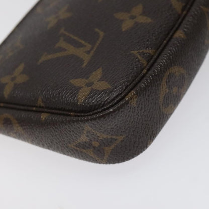Louis Vuitton Pochette Accessoires Limited Edition Monogram Trunk, BROWN, CANVAS, Clutche & pouche