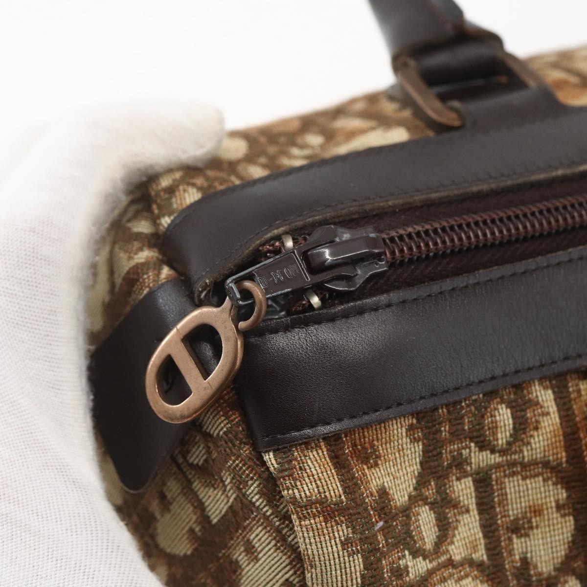 Christian Dior Trotter shoulder bag Canvas, Beige, Canvas, Handbag