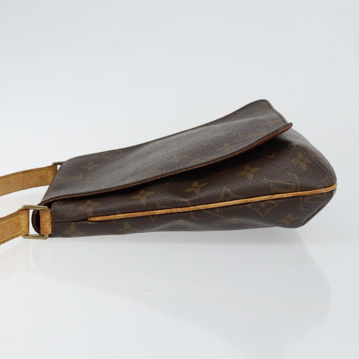 Louis Vuitton Musette Salsa Handbag Monogram Canvas, BROWN, CANVAS, Shoulder bag
