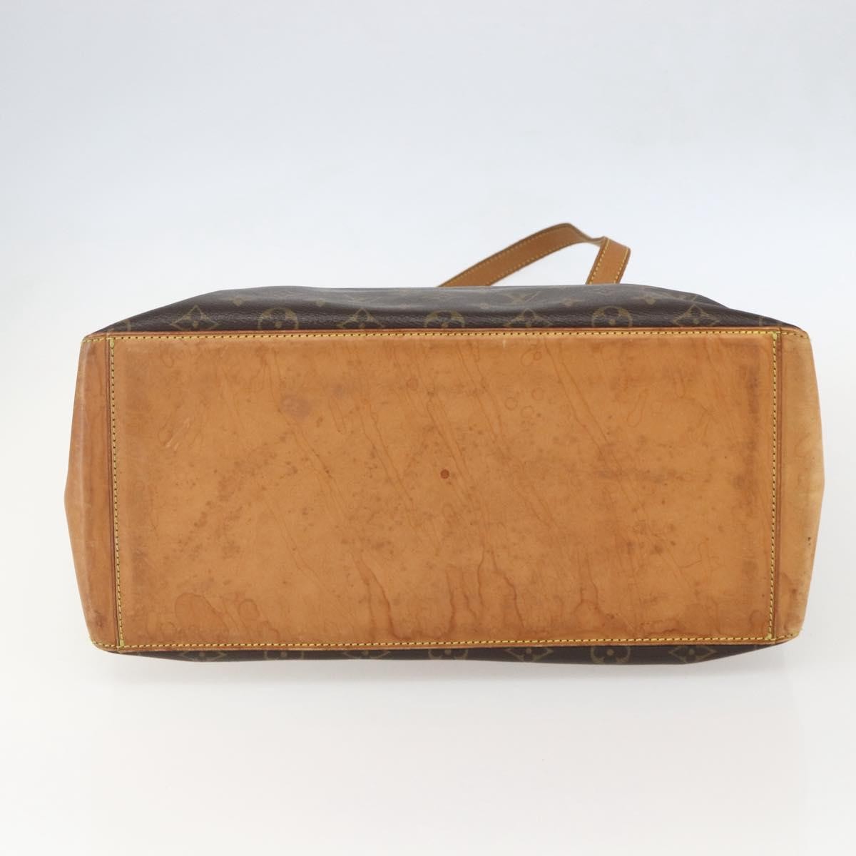 Louis Vuitton Cabas Mezzo Monogram Canvas, BROWN, CANVAS, Tote bag