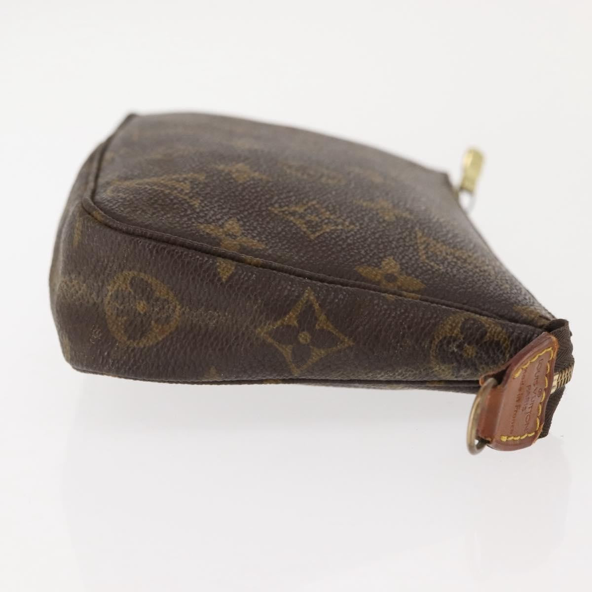 Louis Vuitton Pochette Accessoires NM Monogram Canvas, BROWN, CANVAS, Clutche & pouche