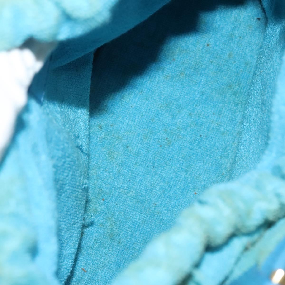 Louis Vuitton Plage Lagoon Bay Handbag Vinyl Epi Leather, BLUE, LEATHER, Handbag