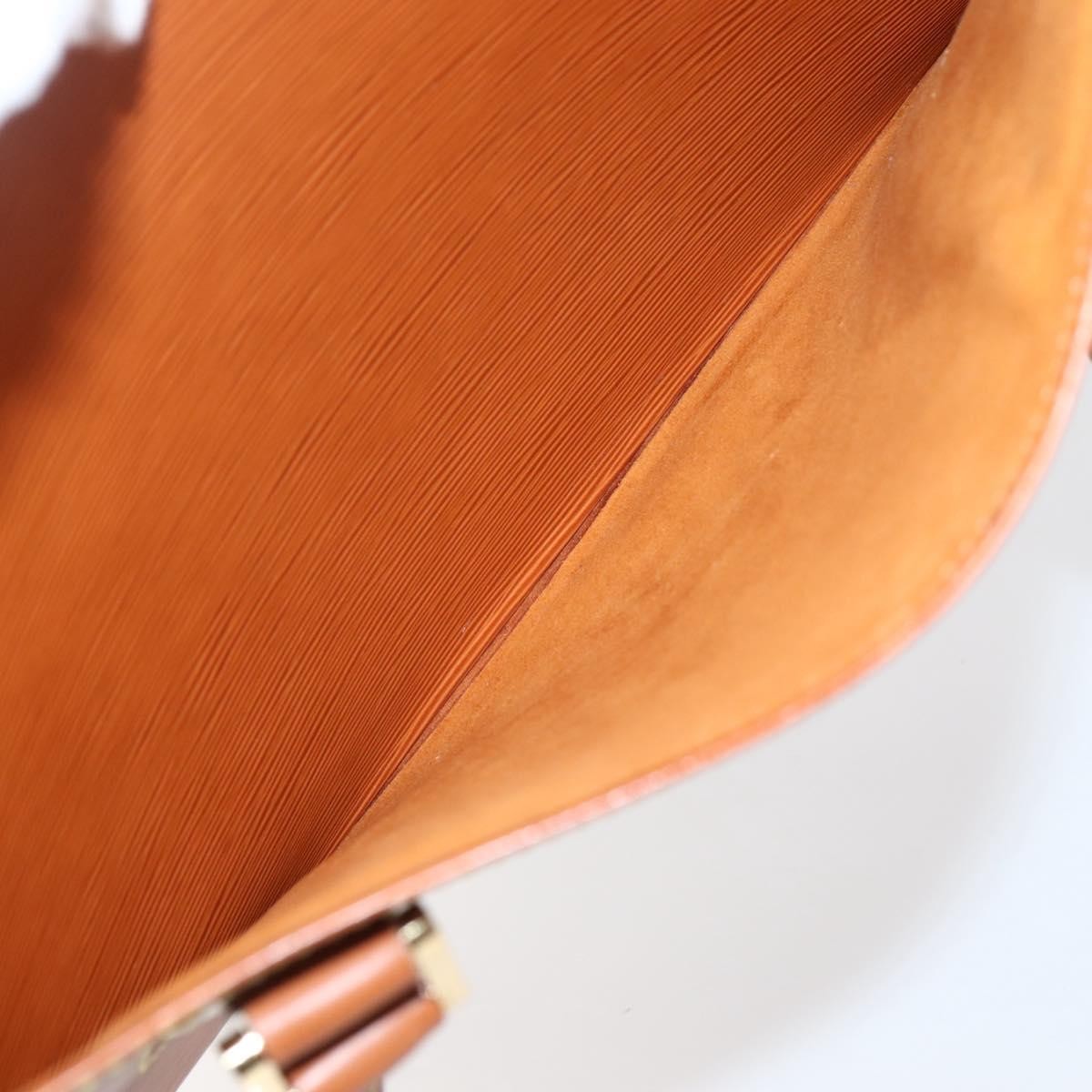 Louis Vuitton Voltaire Handbag Epi leather, BROWN, LEATHER, Handbag