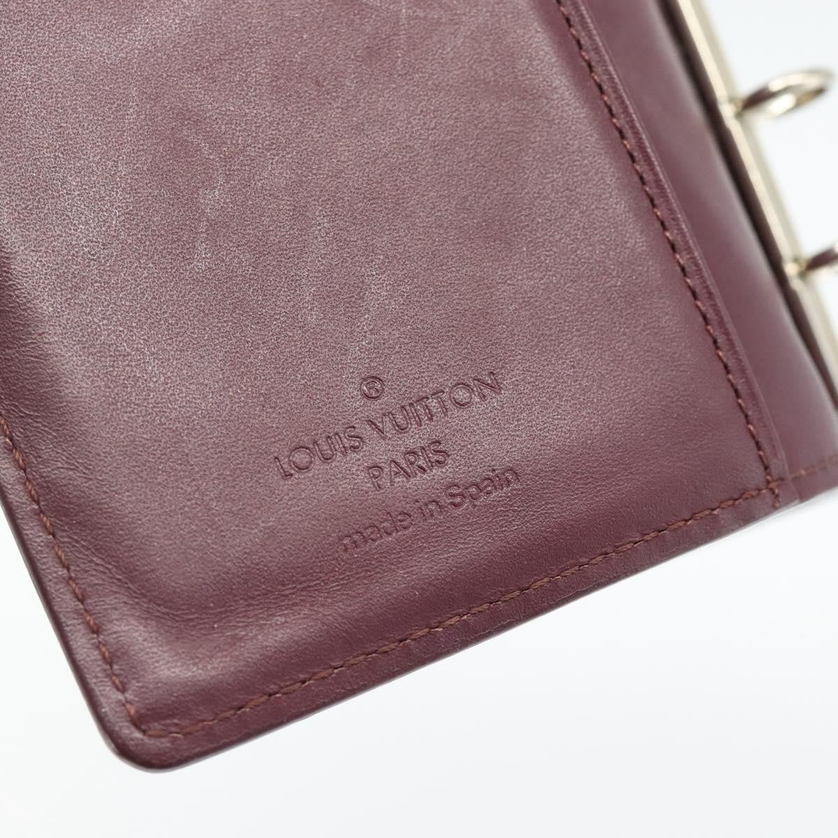Louis Vuitton Agenda Cover Monogram Canvas, Purple, Canvas, Clutch