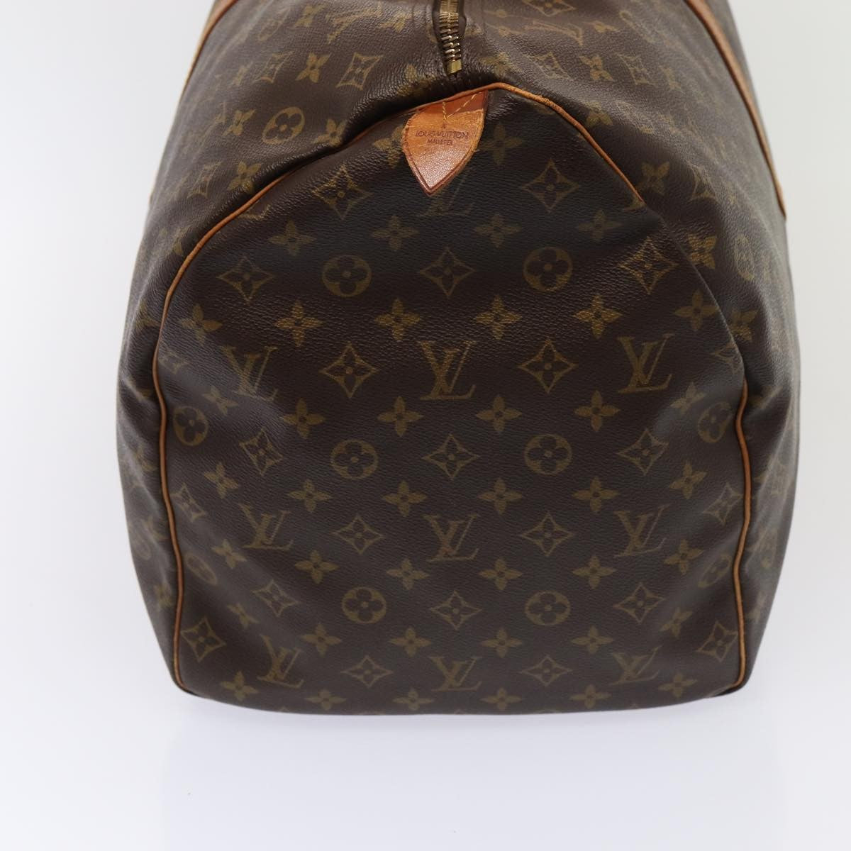 Louis Vuitton Keepall Bag Monogram Canvas, BROWN, CANVAS, Travel bag