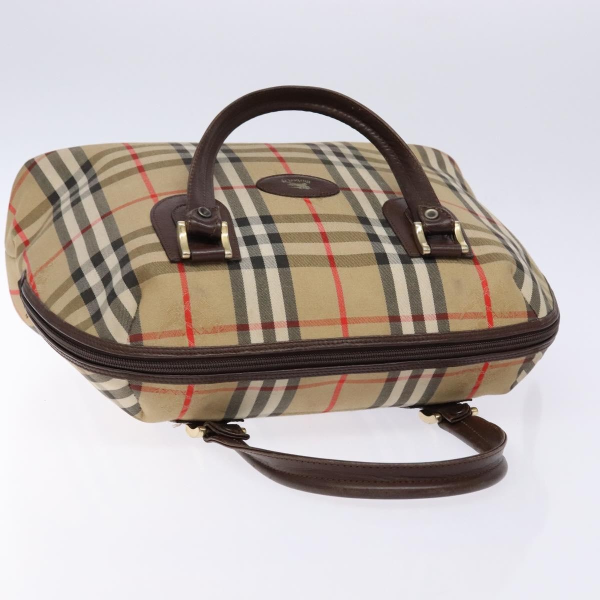 Burberry Nova Check Handbag Nova Check Canvas, BEIGE, CANVAS, Handbag