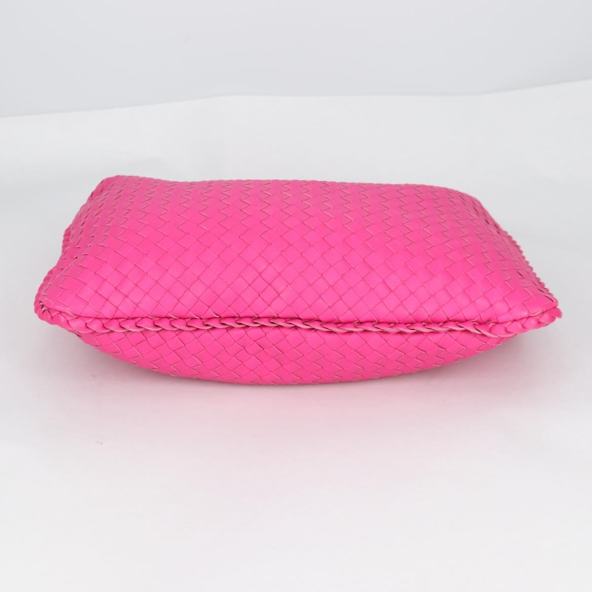 Bottega Veneta Veneta Hobo Intrecciato Nappa, PINK, LEATHER, Handbag