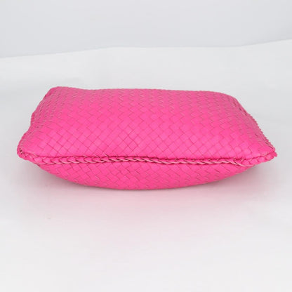 Bottega Veneta Veneta Hobo Intrecciato Nappa, PINK, LEATHER, Handbag
