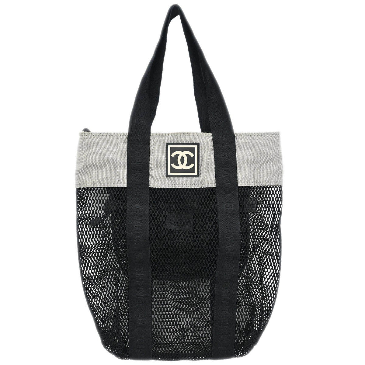 Chanel Sport Line Tote bag Nylon, BLACK, NYLON, Tote bag
