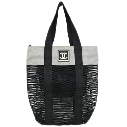 Chanel Sport Line Tote bag Nylon, BLACK, NYLON, Tote bag