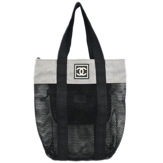 Chanel Sport Line Tote bag Nylon, BLACK, NYLON, Tote bag