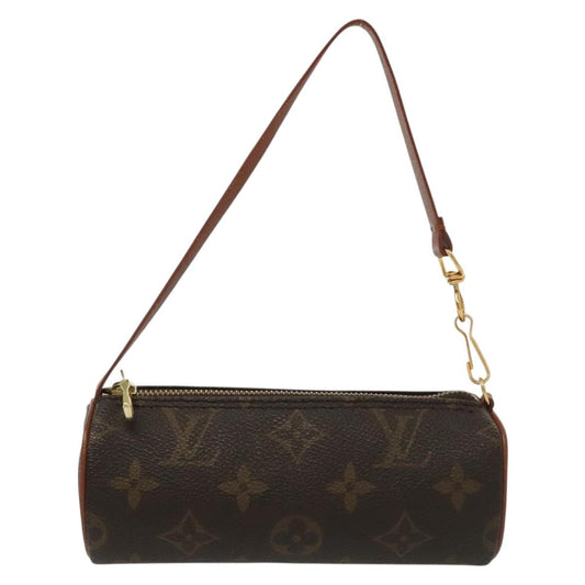 Louis Vuitton Papillon Pochette Monogram Canvas, BROWN, CANVAS, Handbag