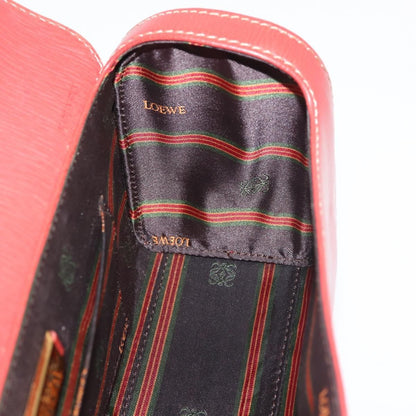 Loewe Vintage Velazquez Top Handle Bag Leather, RED, LEATHER, Handbag