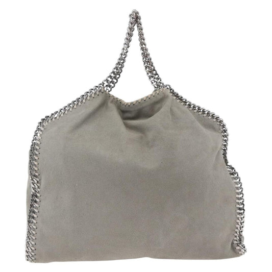 Stella McCartney Falabella Tote Shaggy Deer, GRAY, POLYESTER, Shoulder bag