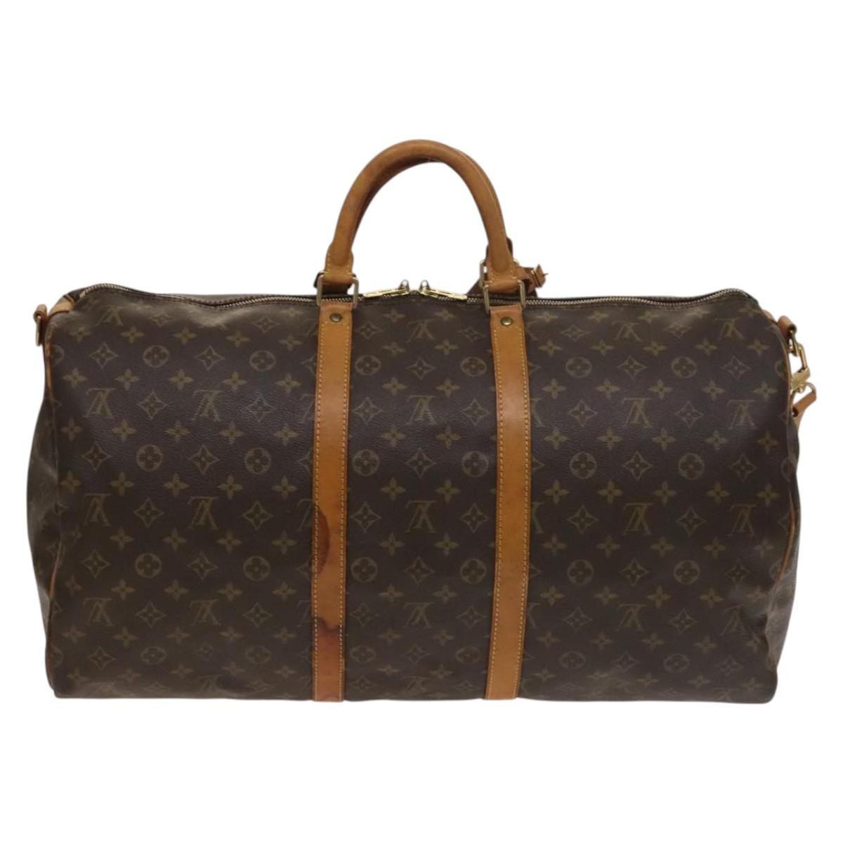 Louis Vuitton Keepall Bag Monogram Canvas, MULTICOLOUR, CANVAS, Travel bag