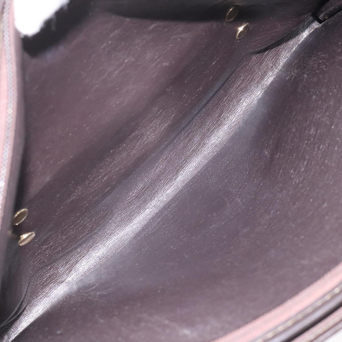 Christian Dior Vintage Trotter Shoulder Bag Canvas, BROWN, CANVAS, Shoulder bag