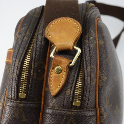 Louis Vuitton Reporter Bag Monogram Canvas, BROWN, CANVAS, Shoulder bag