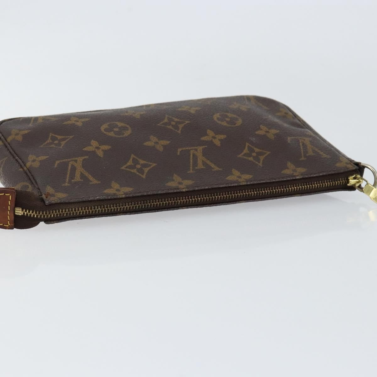Louis Vuitton Pochette Accessoires NM Monogram Canvas, BROWN, CANVAS, Clutche & pouche