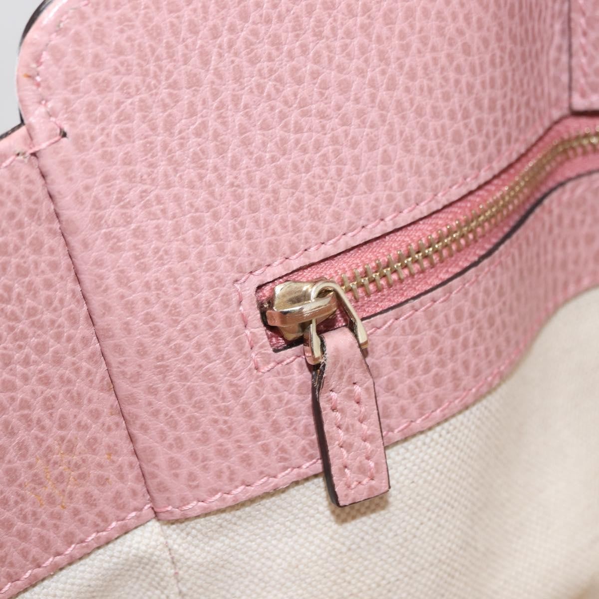 Gucci Swing Tote Leather, GRAY, LEATHER, Tote bag