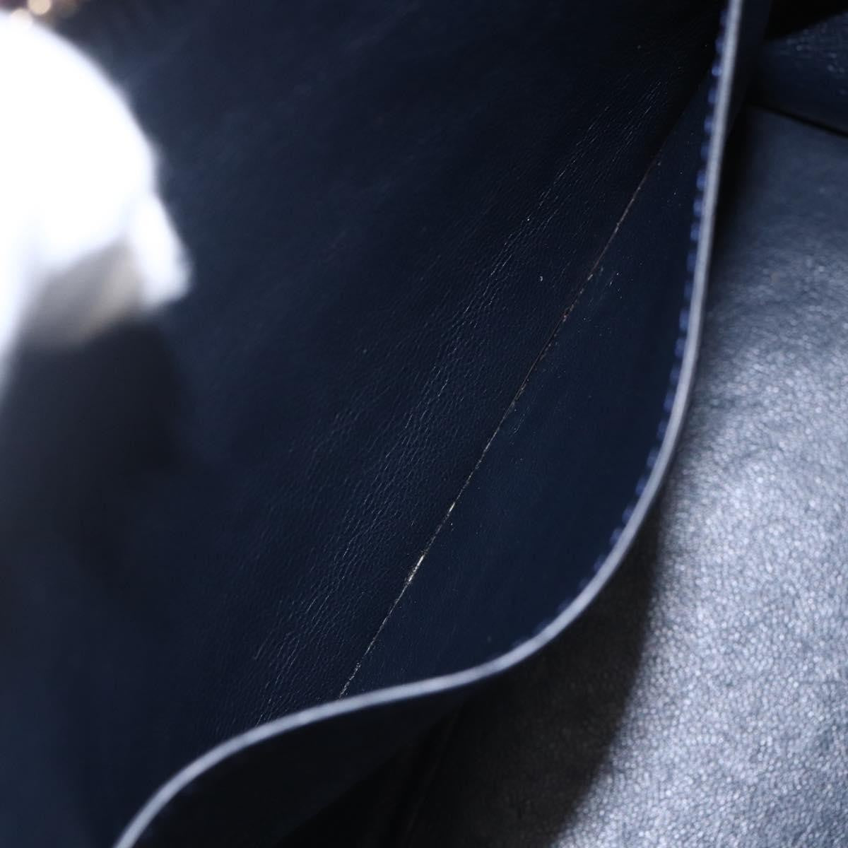 Celine Tricolor Trapeze Bag Leather, BROWN, LEATHER, Handbag