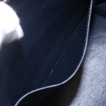 Celine Tricolor Trapeze Bag Leather, BROWN, LEATHER, Handbag